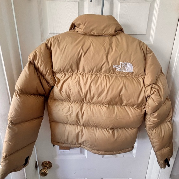 The North Face Tan Puffer Jacket - Picture 3 of 3